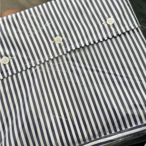 Ralph Lauren Organic Shirting Stripe king bedding set